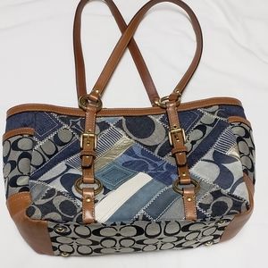 COACH patchwork bag